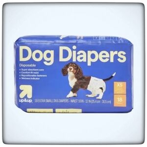 Dog Diapers - 15ct - up&up-Size XS